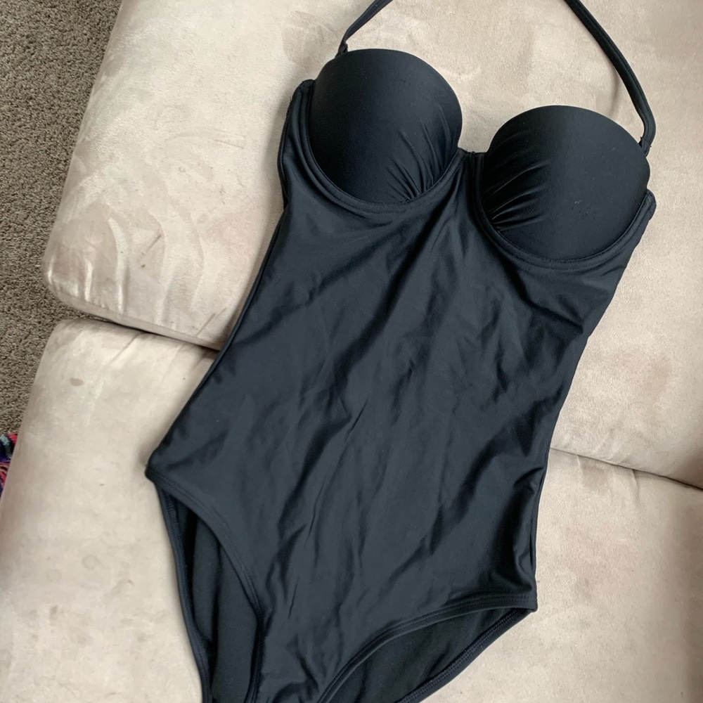 Old navy one piece black bathing suit!